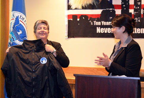  Janet Napolitano at LGA